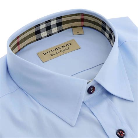 burberry blue mens shirt|original burberry shirt.